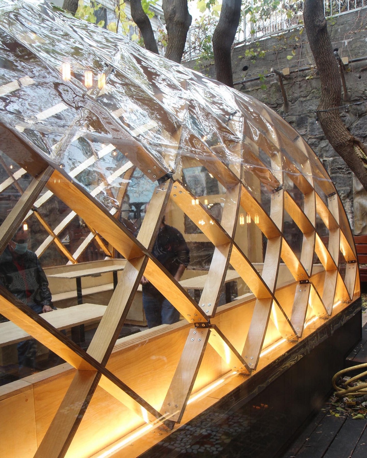 Jardin d'hiver avec dôme - Le Sacrilège